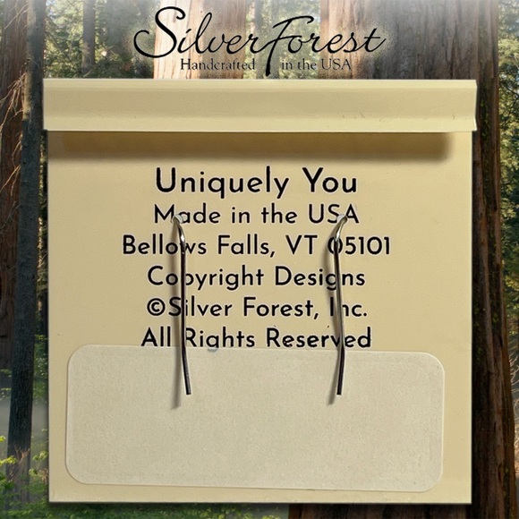 Silver Forest Christmas Silver Bells & Beads Style Number NE-2321 - Picture 5 of 11